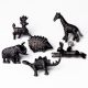 Antique Animals Iron Cabinet Knobs 6 Pieces